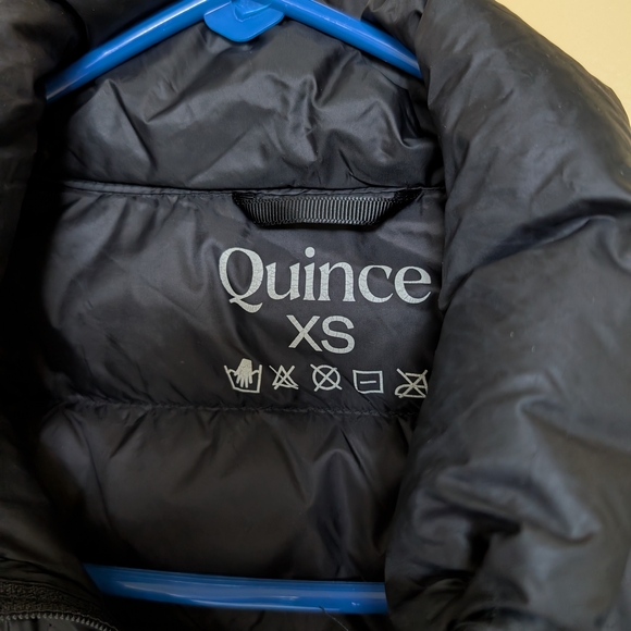 Quince Goose Down Black Puffer Vest - Picture 8 of 8